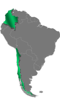 ALDESA MAPA SURAMERICA